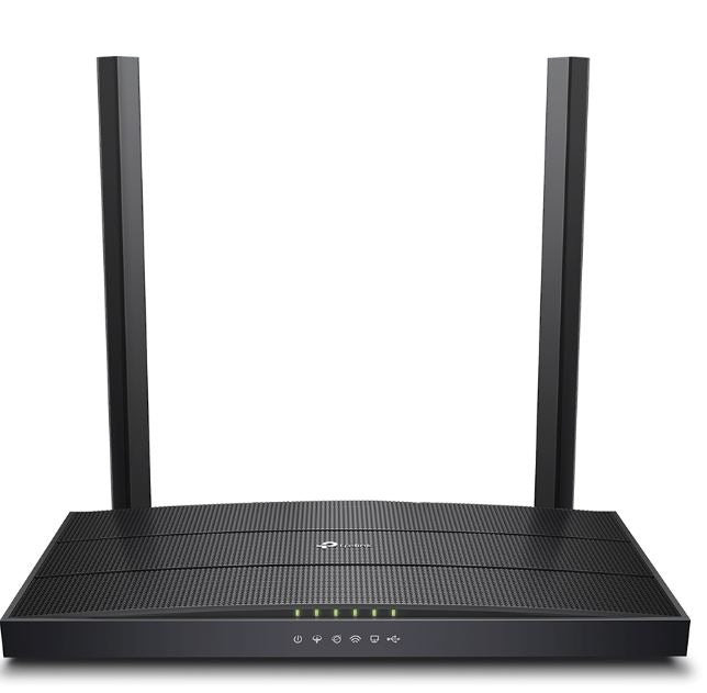 TP-Link Archer VR400 AC1200 Wireless VDSL/ADSL Modem Router 1.2Gbps 867Mbps @ 5GHz 300Mbps @ 2.4GHz 3xLAN 1xWAN 1xUSB 1xRJ11 Carton QTY 10 TP-Link Archer VR400 AC1200 Wireless VDSL/ADSL Modem Router 1.2Gbps 867Mbps @ 5GHz 300Mbps @ 2.4GHz 3xLAN 1xWAN 1xUSB 1xRJ11 Carton QTY 10
